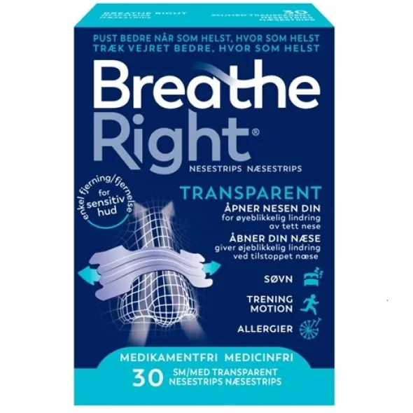 Breathe Right næsestrips
