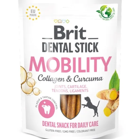Brit Care dental stick mobility with curcuma & collagen