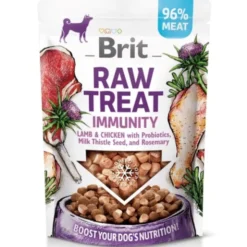 Brit raw treat immunity lamb & chicken