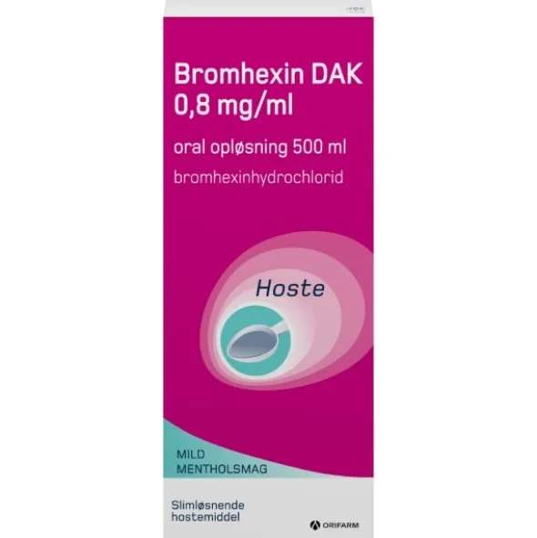 Bromhexin opløsning