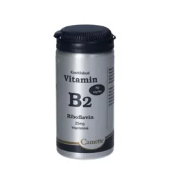 Camette b2 vitamin riboflavin 25 mg