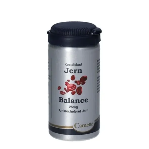 Camette jern balance 25 mg aminocheleret