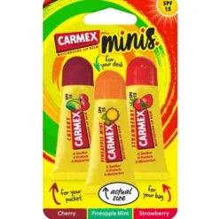 Carmex moisturising lip balm minis