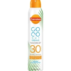 Carroten coconut suncare invisible spray SPF30