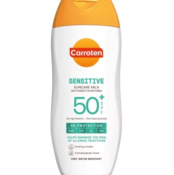 Carroten sensitive suncare milk SPF50+