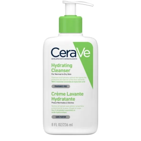 CeraVe hydrating cleanser