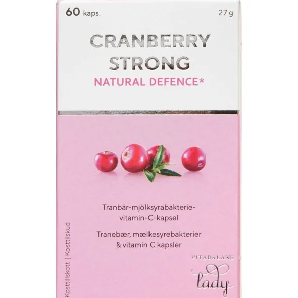 Cranberry strong kapsler
