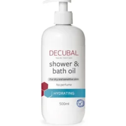 Decubal Hydrating shower & bath oil