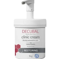 Decubal Restoring clinic cream med pumpe