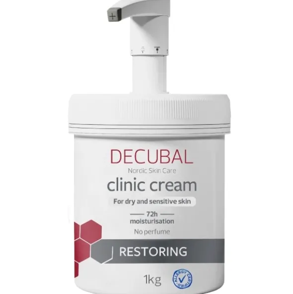 Decubal Restoring clinic cream med pumpe