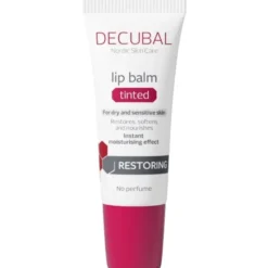 Decubal Restoring lip balm tinted