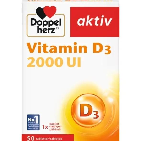 Doppelherz Vitamin D3 2000 UI