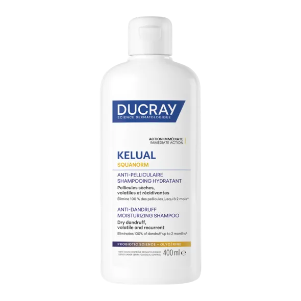 Ducray Kelual Squanorm anti-dandruff moisturizing shampoo