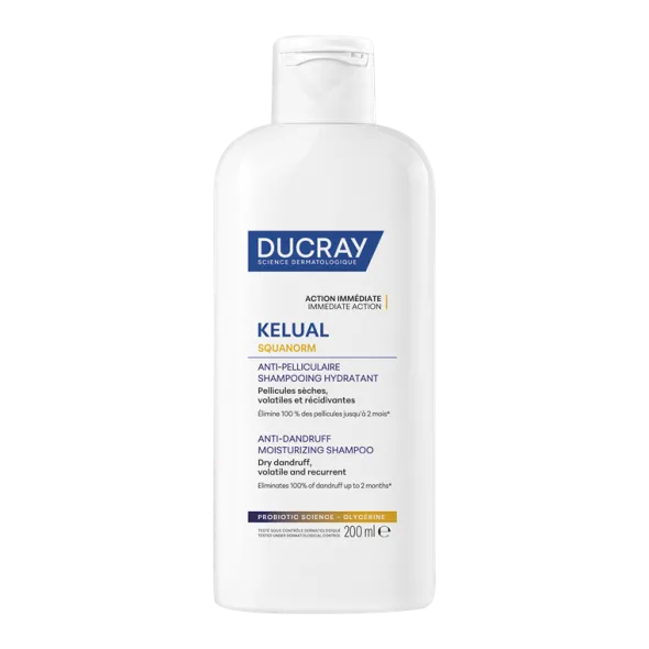 Ducray Kelual Squanorm anti-dandruff moisturizing shampoo dry