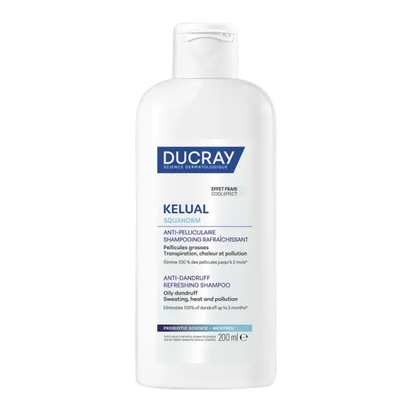 Ducray Kelual squanorm anti-dandruff refreshing shampoo