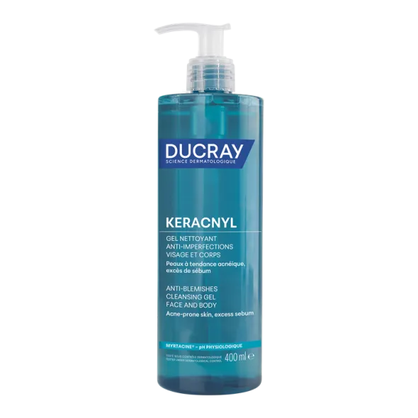 Ducray Keracnyl anti-blemishes cleansing gel