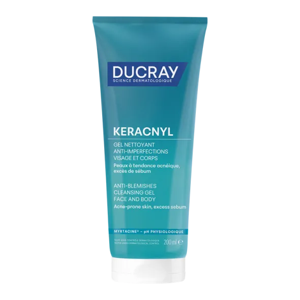 Ducray Keracnyl anti-blemishes cleansing gel