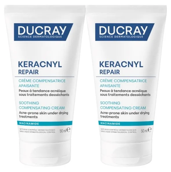 Ducray Keracnyl repair cream sampak