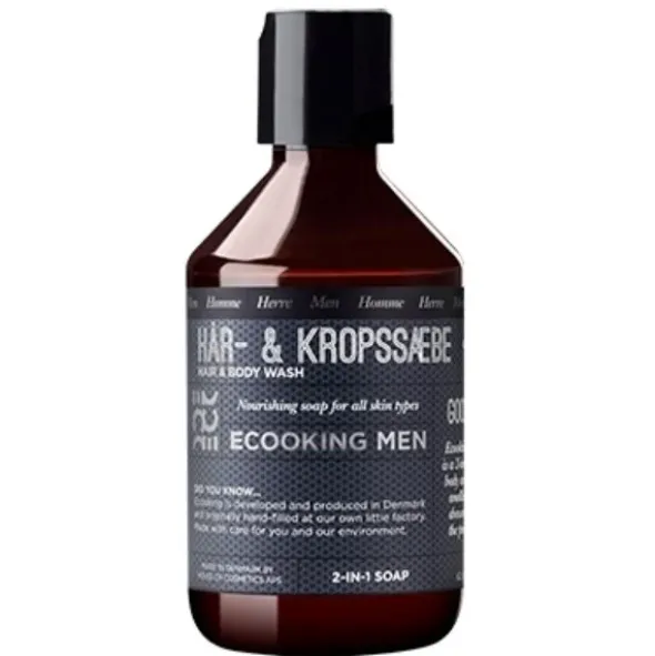 ECOOKING Men hår- og kropssæbe