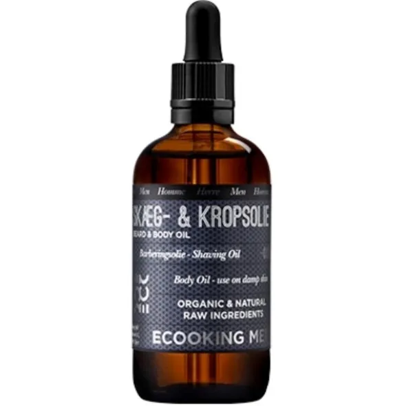 ECOOKING Men skæg- og kropsolie