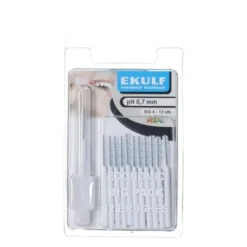 Ekulf mellemrumsbørste hvid