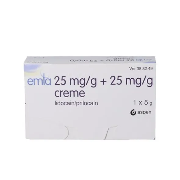 Emla creme og plaster
