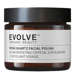 Evolve rose quartz facial polish