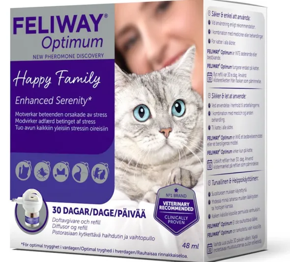 Feliway optimum diffusor happy family
