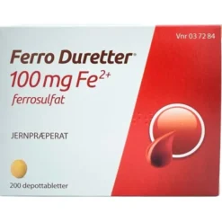 Ferro duretter depottabletter