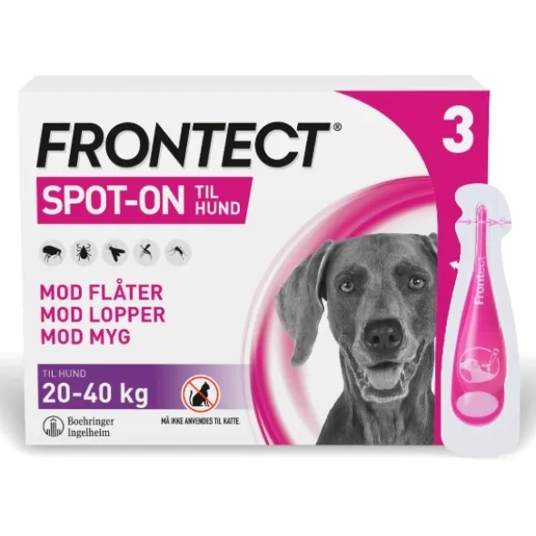 Frontect spot-on hund 20-40 kg