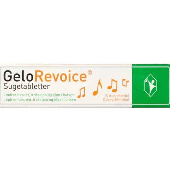 GeloRevoice sugetabletter citrus-menthol