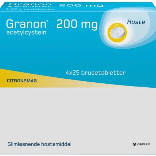 Granon brusetabletter