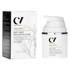 Green People age defy+ soft buff skin exfoliator