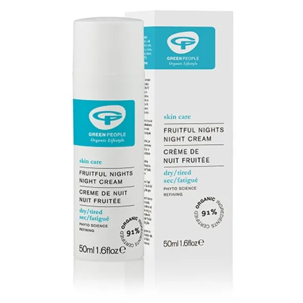 Green People fruitful nights night cream