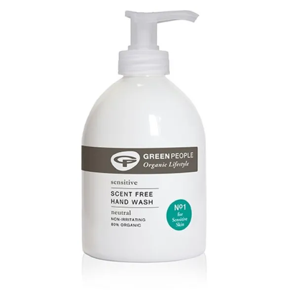 Green People scent free hand wash