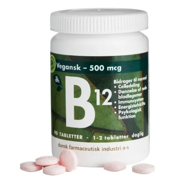Grønne Vitaminer B12 stærk