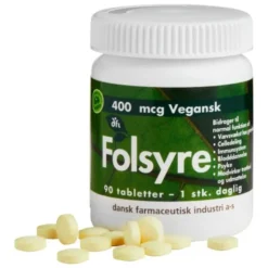 Grønne Vitaminer folsyre