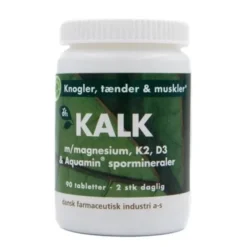Grønne Vitaminer kalk med magnesium, K2 & D3