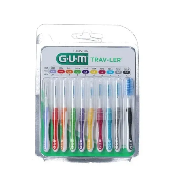 GUM Trav-Ler mellemrumsbørste assorterede