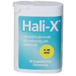 Hali-X sugetablet m. citron