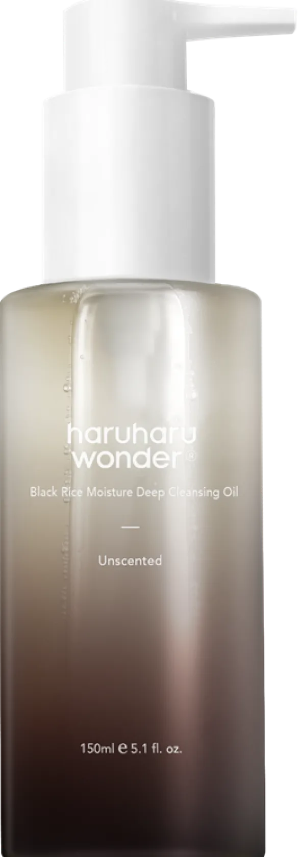 haruharu wonder black rice moisture deep cleansing oil