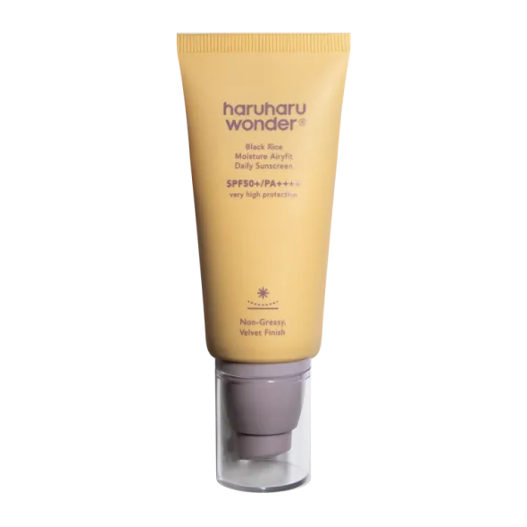 haruharu wonder black rice moisture airyfit daily sunscreen SPF50+
