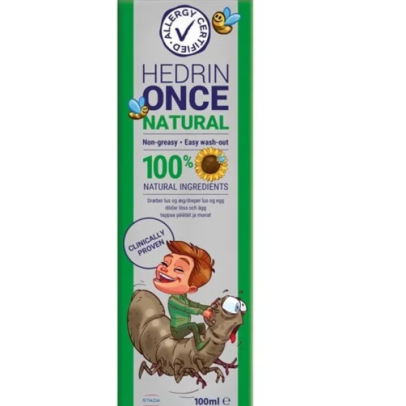 Hedrin once natural