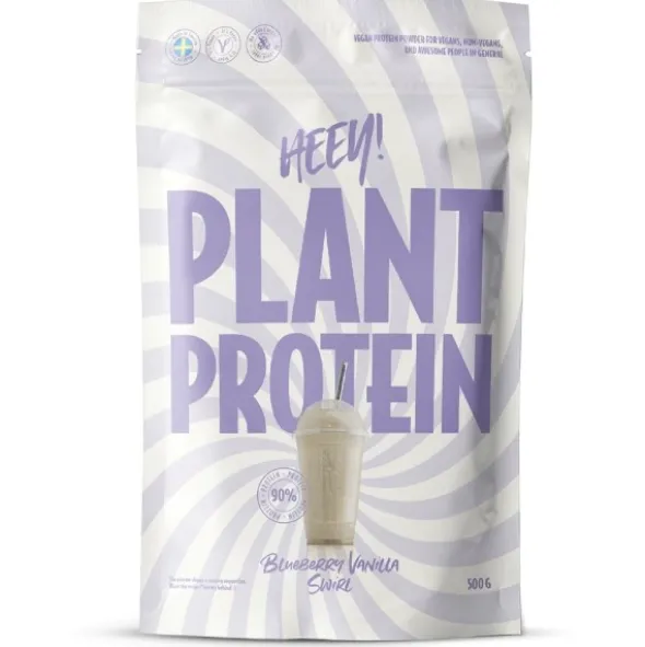 Heey! plant protein blueberry vanilla