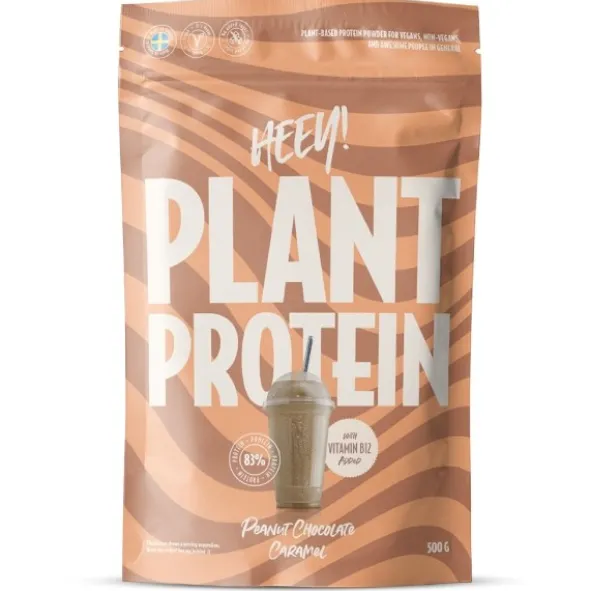 Heey! plant protein peanut chocolate caramel