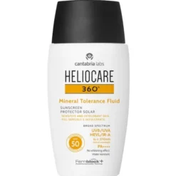 Heliocare mineral tolerance fluid sunscreen SPF50