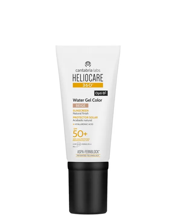 Heliocare water gel color sunscreen SPF50+ beige