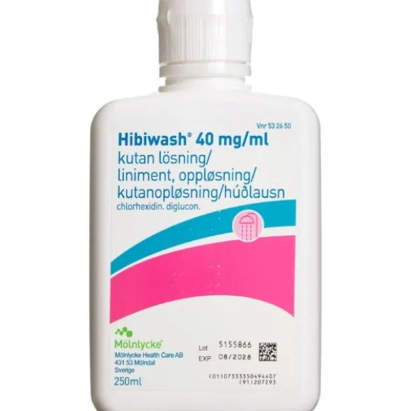 Hibiwash kutanopløsning