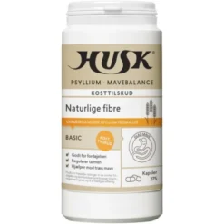 HUSK psyllium mavebalance kapsler