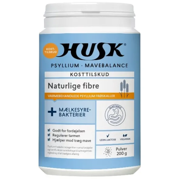 HUSK psyllium mavebalance mælkesyrebakterier